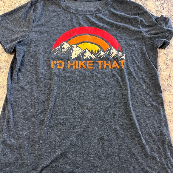 Other - Take a hike nature Gray T-Shirt xl